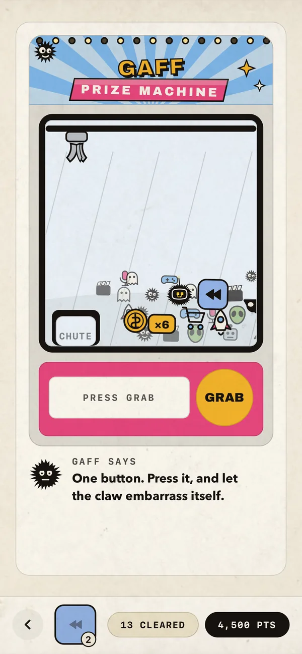Clear a tier, earn a spin
